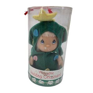 Vintage NEW Precious Moments Christmas Tree Ornament Doll 5 inch Enesco 2000s